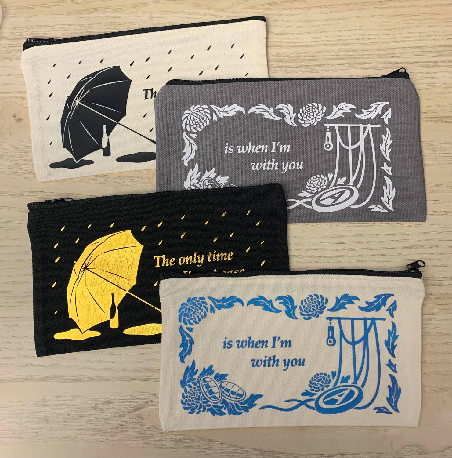 Confession pencil bags
