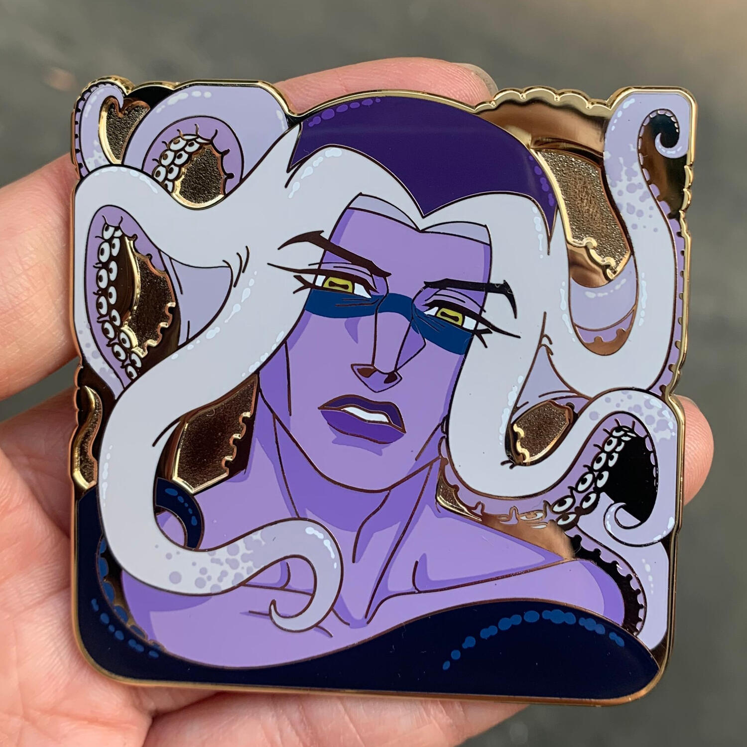 MermAU enamel pin LA